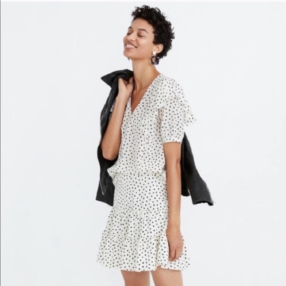 Madewell Flutter Sleeve blouse